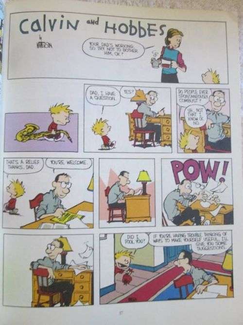 The Calvin and Hobbes Lazy Sunday Book - Bill Watterson