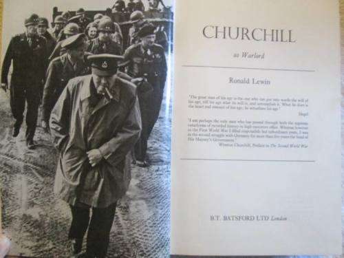 Churchill as Warlord - Ronald Lewin