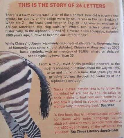 The Alphabet - David Sacks