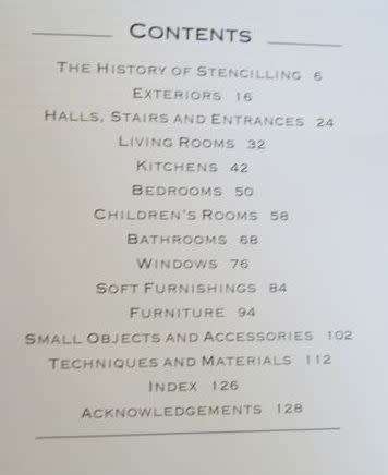 Stencilling - Techniques for Interiors, Furniture and Objects - Jill Visser and Michael Flinn