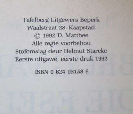 Brug van die Esels - Dalene Matthee