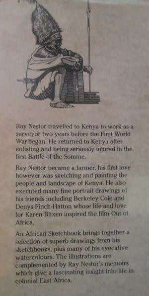 An African Sketchbook -- Ray Nestor - Hardcover - 111 pages
