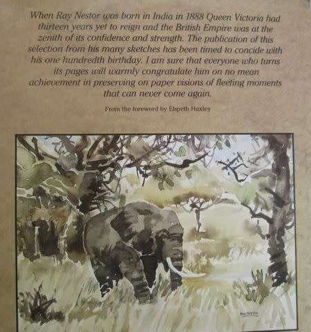 An African Sketchbook -- Ray Nestor - Hardcover - 111 pages
