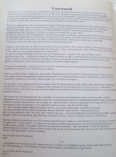 Gids tot die Anglo-Boereoorlog in die Oos-Transvaal - Guide to the Anglo Boer War in the Eastern Tvl