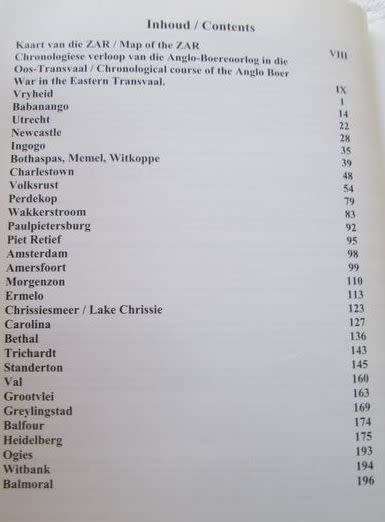 Gids tot die Anglo-Boereoorlog in die Oos-Transvaal - Guide to the Anglo Boer War in the Eastern Tvl
