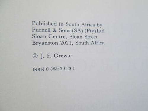 The Vanished Saddleback - The Story Of Phalaborwa - J. F. Grewer
