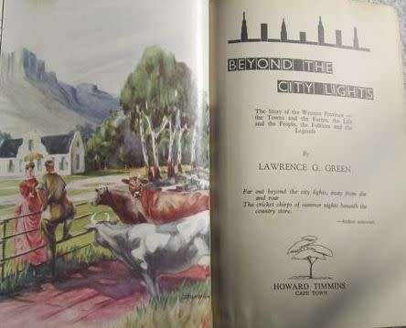 Beyond the City Lights - Lawrence G Green - 1st Edition 1957 (Facsimile Cover)