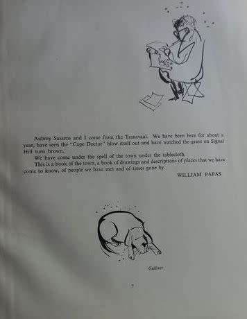 Under the Tablecloth - Papas Looks at the Peninsula -- William Papas and Aubrey Sussens - Hardcover
