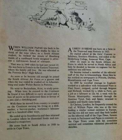 Under the Tablecloth - Papas Looks at the Peninsula -- William Papas and Aubrey Sussens - Hardcover