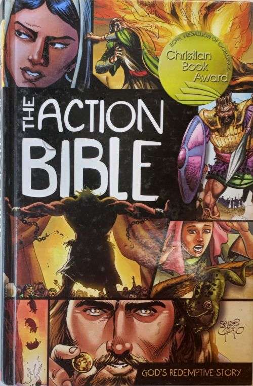 The Action Bible - God`s Redemptive Story - Hardcover