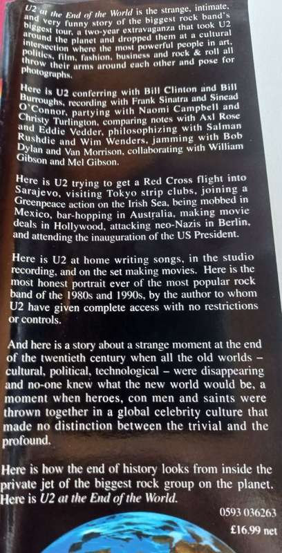 U2 At the End of the World - Bill Flanagan - Hardcover
