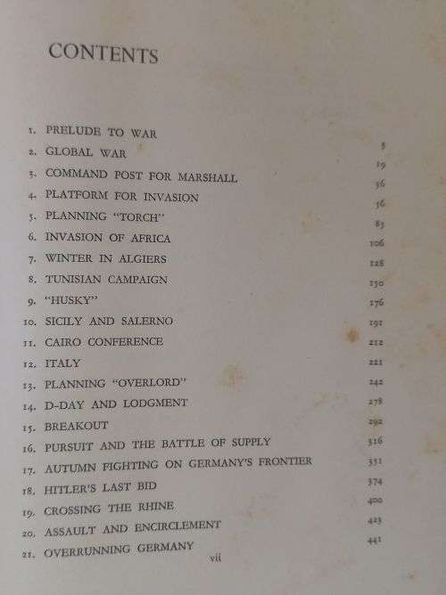 General Eisenhower - Crusade in Europe - Hardcover