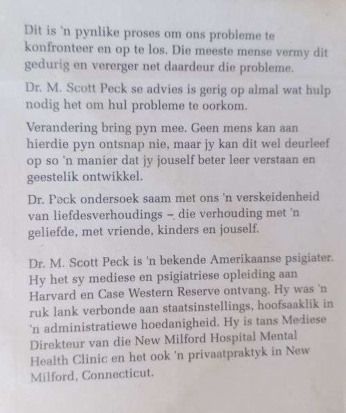 Die Still Pad na Wasdom - M. Scott Peck - Softcover