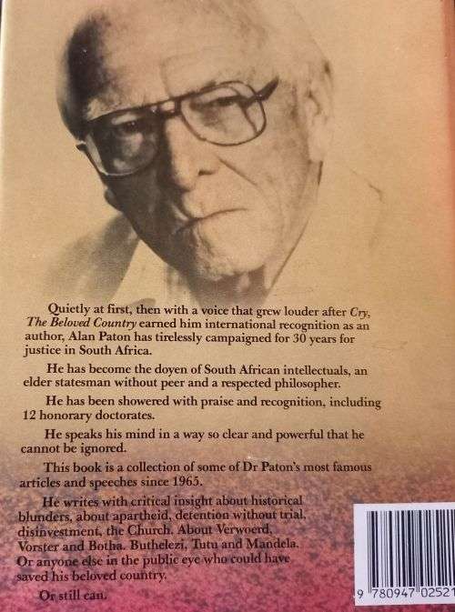 Save the Beloved Country - Alan Paton - 1987 - Hardcover