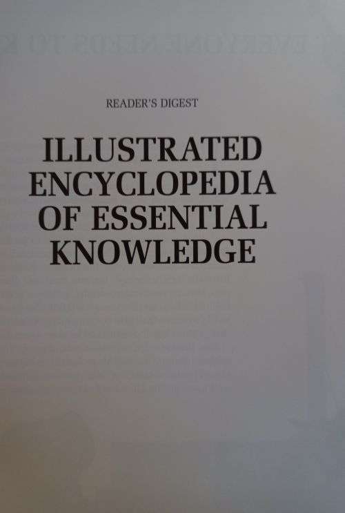 Reader`s Digest Illustrated Encyclopedia of Essential Knowledge