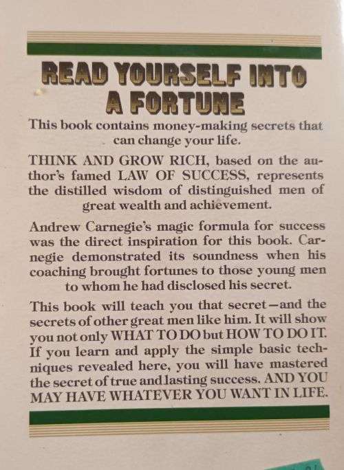 Think and Grow Rich - Napoleon Hill - Softcover