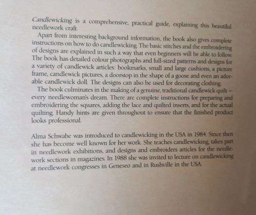 Candlewicking - Alma Schwabe - Softcover