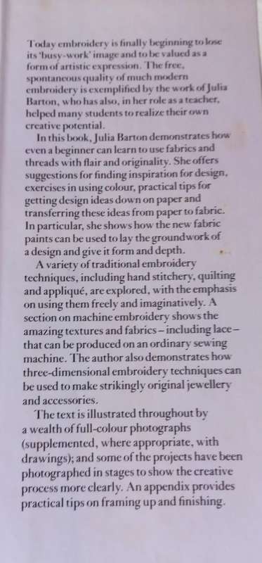 The Art of Embroidery - Julia Barton - 144 pages - Hardcover