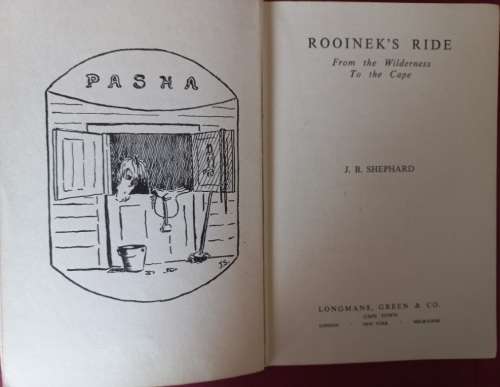 Rooinek`s Ride - JB Shephard - Hardcover - 120 pages
