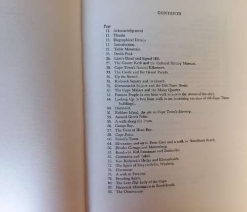 Know Your Cape - John Muir - Hardcover - 123 pages
