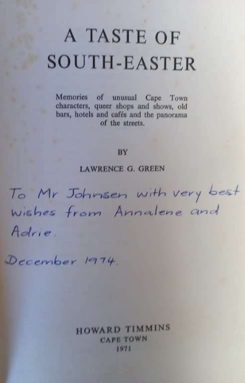 A Taste of South-Easter - Lawrence G. Green - Hardcover - 211 pages