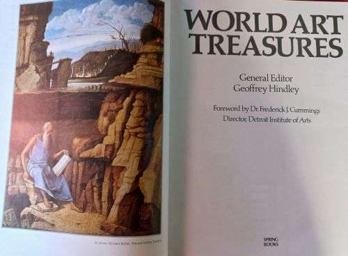 World Art Treasures -Geoffrey Hindley - Hardcover - 320 Pages