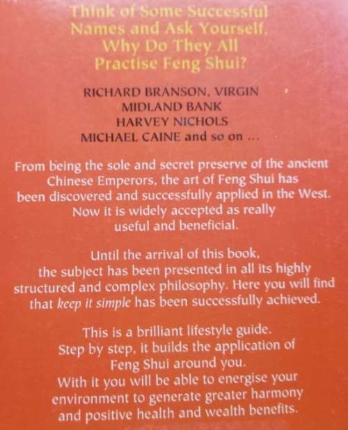 Simply Feng Shui - For Home, Office and Garden - Wendy Hobson - Softcover - 192 pages