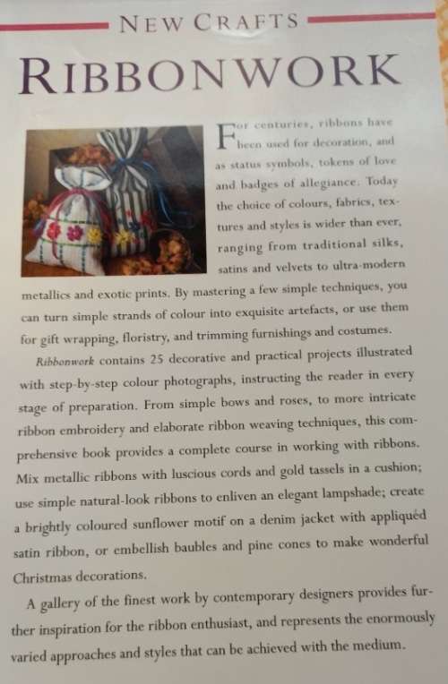 Ribbonwork - Christine Kingdom - Hardcover - 96 pages