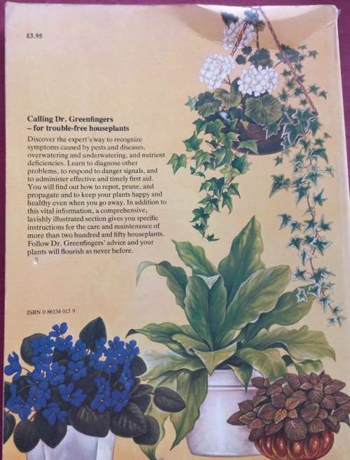 Dr. Greenfingers` Guide to Healthy Houseplants - Andrew Bicknell - Softcover - 159 Pages