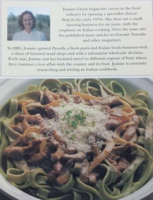 The New Pasta Cookbook - Joanne Glynn - Softcover - 96 pages