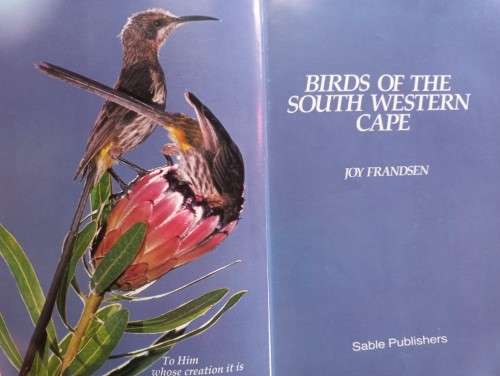 Birds of the South Western Cape - Joy Frandsen - Hardcover - 230 Pages