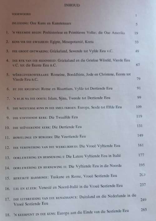 Kuns Deur Die Eeue - Dr. E. H. Gombrich - Hardcover - 452 Pages