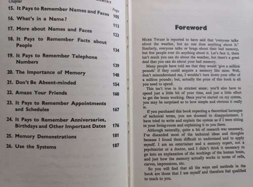How to Develop a Super-Power Memory - Harry Lorayne - Hardcover - 191 Pages