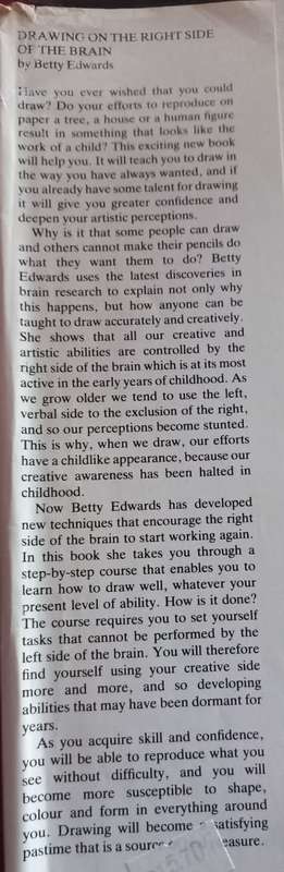Drawing on the Right Side of the Brain - Betty Edwards - Hardcover - 207 pages