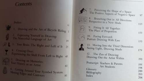 Drawing on the Right Side of the Brain - Betty Edwards - Hardcover - 207 pages