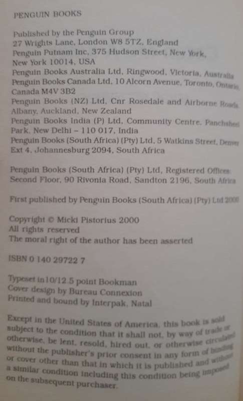 Catch Me A Killer - Micki Pistorius - Softcover - 253 pages