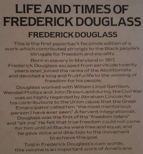 Life & Times of Frederick Douglass - Softcover - 516 Pages