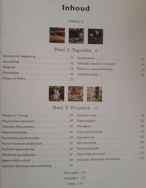 Waterverfraaiings Vir Die Tuin - Alan & Gill Bridgewater - Softcover - 128 Pages