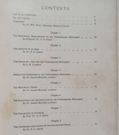 The Voortrekker Monument Pretoria Official Guide - Hardcover - 88 Pages