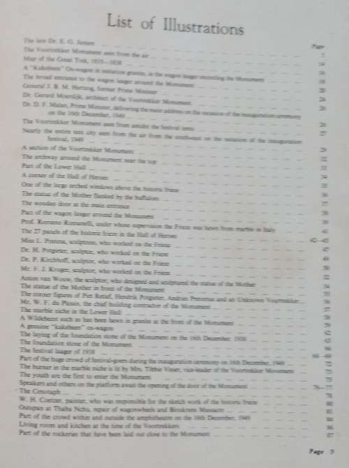 The Voortrekker Monument Pretoria Official Guide - Hardcover - 88 Pages