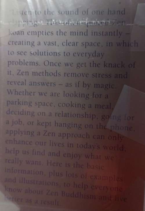 Zen For Modern Living - Roy Gillett - Hardcover - 95 Pages