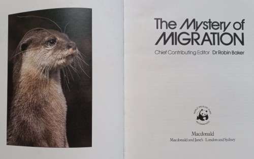 The Mystery of Migration - Dr Robin Baker - Hardcover - 256 Pages