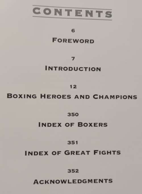 Boxing - Heroes and Champions - Bob Mee - Hardcover - 352 Pages