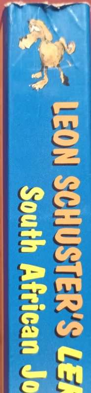 Leon Schuster`s Lekker Thick South African Joke Book - Softcover - 384 Pages