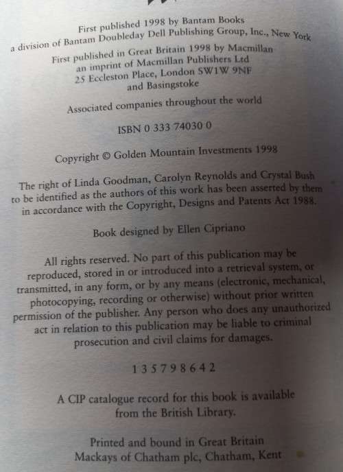 Relationship Signs - Linda Goodman - Hardcover - 424 Pages