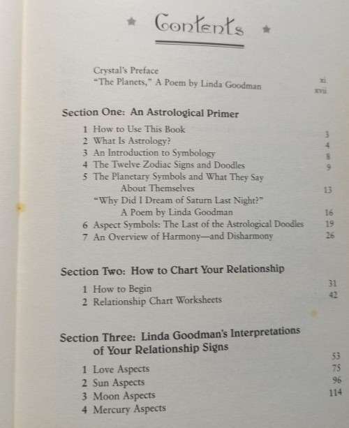 Relationship Signs - Linda Goodman - Hardcover - 424 Pages