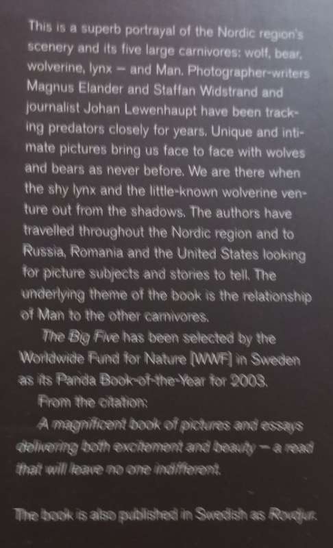 The Big Five - Magnus Elander, Staffan Widstrand, Johan Lewenhaupt - Hardcover - 239 Pages