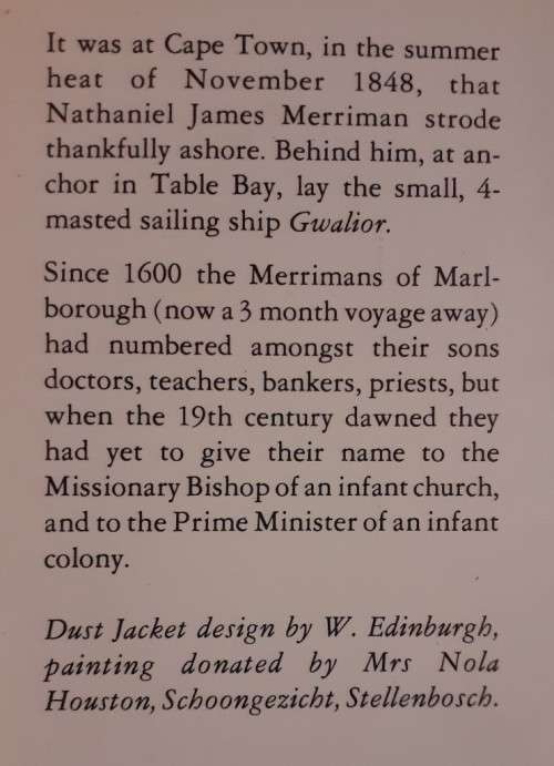 Merriman of Grahamstown - Pauline Megan Whibley - Hardcover - 107 pages