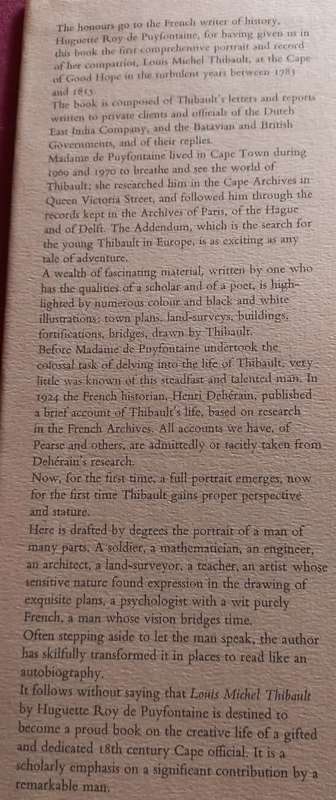 Louis Michel Thibault 1750-1815 - Huguette Roy de Puyfontaine - Hardcover - 144 pages