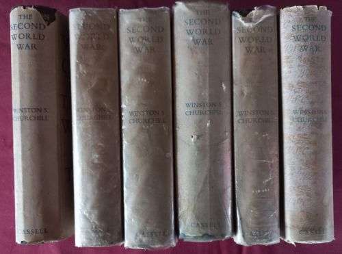 Winston S. Churchill - The Second World War Volumes 1 - 6 - Hardcover